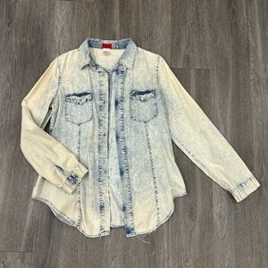 Denim Button Down Shirt